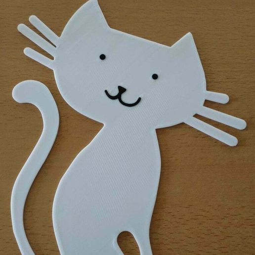 Cat book stand - 3D model önizlemesi