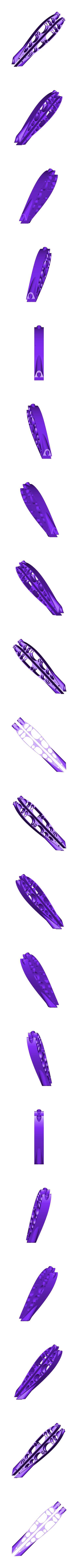 Wingroot02-quadcopter.STL Melusine - 3D printed electric glider and FPV platform