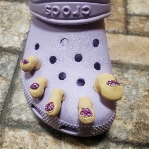 Crocs with toes sales