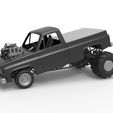 1.jpg 3D file Diecast old school pulling truck 2wd Scale 1:25・Model to download and 3D print