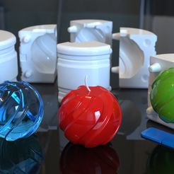 Moule-boule-torsadée.jpg Mold for candle and decorative object in resin - Moule pour bougie et objet décoratif en résine
