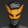 a1.png Masquerade Prom Party Face Mask 3D print model