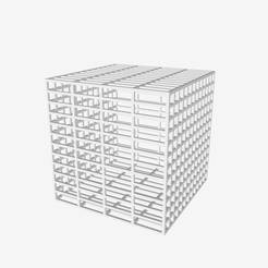 Capture d’écran 2018-08-03 à 11.03.30.png Free STL file SLS cage, 50x50x50mm・3D printer model to download