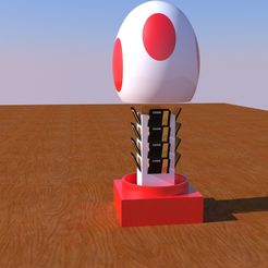 oeuf_Scène-1.jpg Descargar archivo STL gratis Soporte SD・Modelo para la impresora 3D