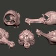 01.jpg 3D Model Dragon Head, Art Dolls