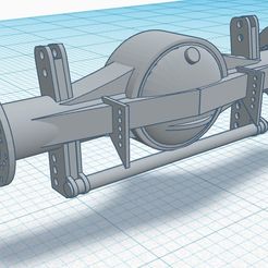 ford-9.jpg Fichier STL Échelle 1/24 Ford 9" Drag racing rear end・Design pour imprimante 3D à télécharger