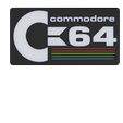 Commodore-1.png Vintage Computer sign/plaque - COMMODOR 64 LOGO