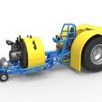 1.jpg Diecast Pulling tractor with radial engine Scale 1 to 25