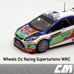 18-OZ-ST1.jpg Rally Wheels 1/43 Oz Racing Superturismo Wrc Ixo