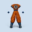 Main Render 03.png Dragon Ball Goku - Outfit - Character Modeling