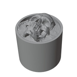 Skull-Grey.png SKULL HEAD - GSW GREEN STUFF WORLD BOTTLE SWATCH CAP - 17ML & 60ML