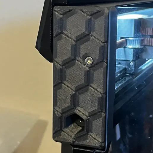 img_0283.webp Prusa XL modified CoreXY-front-left & CoreXY-front-right with hexagonal pattern for EnXLosure Remix