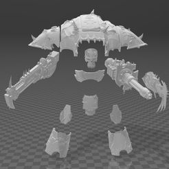 Chaosv4.jpg Fichier 3D gratuit Kit d'amélioration du Guerrier du Chaos・Modèle à télécharger et à imprimer en 3D