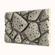 Stone-wall-0001.jpg Textured Stone Ridge for 3D Printing
