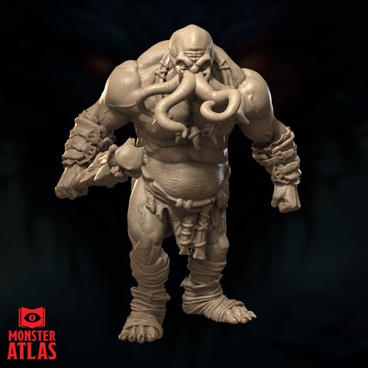 👹 Ogre Ceremorph・ 3D File for 3D printing・Cults