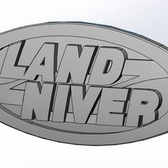 Без-имени-1.jpg STL file Nameplate LandNIver・3D printing design to download