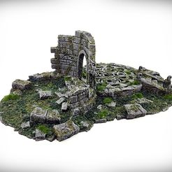 Arcane-Sanctum-Overgrowth-Gray-Angle-2-Vingette.jpg 3D-Datei Arkanes Heiligtum・3D-druckbares Design zum Herunterladen