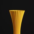 floor-vase-stl-for-vase-mode.jpg Floor Vase with Stripe Pattern, Vase Mode