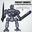 Quixote-Sale-Pic-OPR.jpg Project Quixote- 28mm Dieselpunk Modular Pre-Supported Mech Kit