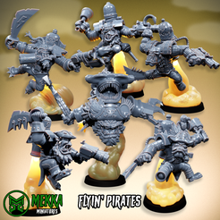 ma2y.png 3D-Datei Set Fliegende Ork-Piraten・Modell für 3D-Drucker zum Herunterladen