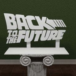 backtothefuture.jpg STL file Back To The Future Logo・3D printer design to download