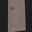 bedroom_door_render11.jpg Bedroom Door 3D Model