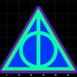 deathly hallows cct.jpg Deathly hallows Harry Potter cookie cutter