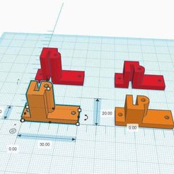 Servohalter.jpg STL-Datei Servohalter kostenlos・3D-Druckvorlage zum Herunterladen
