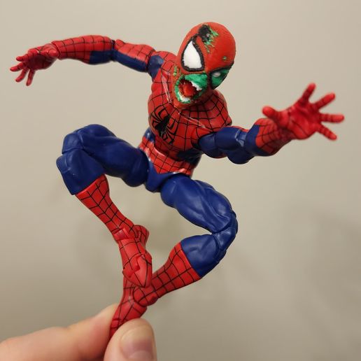 🧟 Zombie Spiderman Headsculpt Set・ 3D File for 3D printing・Cults