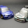DSCF5919.jpg Nissan Skyline GTR34 tooned model kit