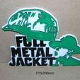 chaqueta-metalica-full-metal-jacket-cartel-letrero-impresion3d-cartel-guerra.jpg The Metal Jacket, Full Metal Jacket, poster, sign, 3d printing, signboard, logo