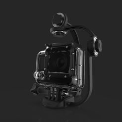 steady.jpg STL-Datei Steadycam for gopro.・Modell für 3D-Drucker zum Herunterladen