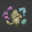 xP_Kiddy.png Chess Pack Kiddy Kong From DKC3 3D print model