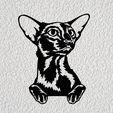 Sin-títuloee.jpg oriental shorthair cat wall decoration wall mural decoration pet dog deco wall house realistic Pet