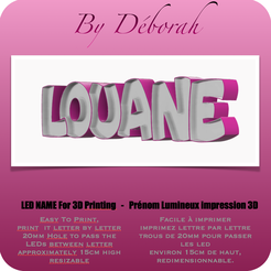 Louane.png First name LED LOUANE
