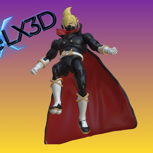 Sanji Raid Suit Fully Articulated Action Figure One Piece