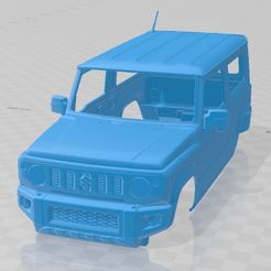 Suzuki-Jimny-XC-Long-Wheelbase-2022-1.jpg Fichier 3D Suzuki Jimny XC Long Wheelbase 2022 Carrosserie imprimable・Modèle pour imprimante 3D à télécharger