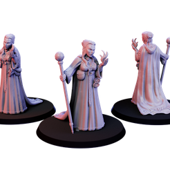 Mage-woman.png STL file Mage woman・3D print design to download
