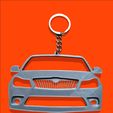 skodaoctaviamk2-1.jpg Skoda Octavia MK2 front view keychain