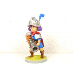 musketeer-2.jpg Файл STL Рисунок мушкетера Clash Royale・Модель для печати в 3D скачать