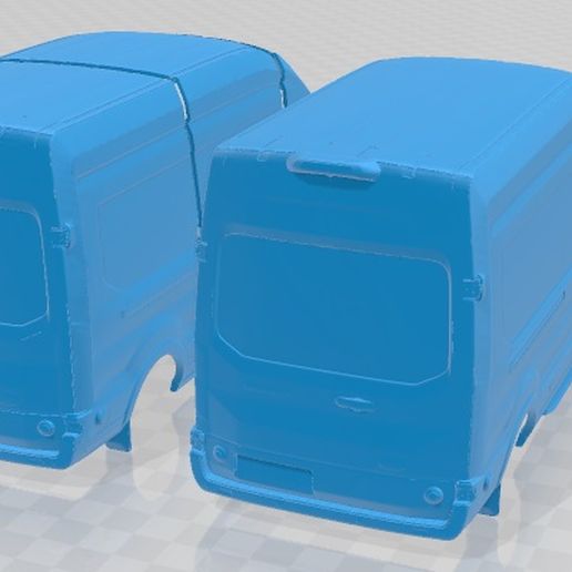 Ford-Transit-Van-L3H3-Trend-2021-Cristales-Separados-5.jpg Fichier 3D Ford Transit Van L3H3 Trend 2021 Imprimable・Plan à imprimer en 3D à télécharger, hora80