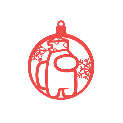 Among Us Pendant 4 3D model