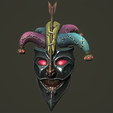 2.png STL file Jester mask・Design to download and 3D print