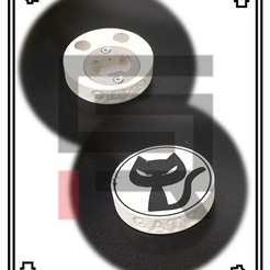 202212_Gato.png STL file Grumpy Cat Bottle Opener・Model to download and 3D print