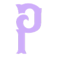 P.Stradas.stl Letters (whole alphabet)