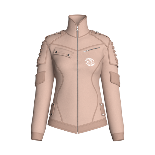 Girls Tactical Jacket With Logo Print | Marvelous / Clo3d / obj / fbx
