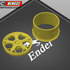 Capture-d’écran-du-2021-12-01-11-20-26.png Fichier STL RIM LEGO TECHNIC CORVETTE C8・Design pour imprimante 3D à télécharger