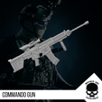 7.png Commando Gun for 6 inch action figures