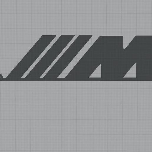 BMW M Keychain 3D model
