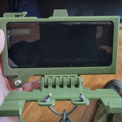 S8.png STL file Samsung A50 PALS Armor Plate Carrier Phone Mount・Model to download and 3D print
